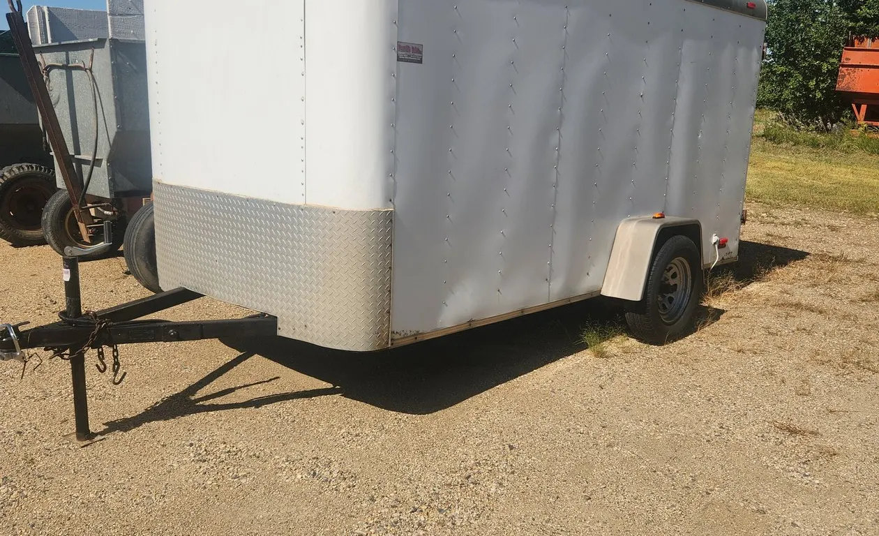 2003 Cargo Mate 6'x12' Enclosed Trailer w/double rear doors