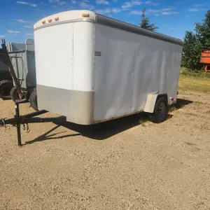 2003 Cargo Mate 6'x12' Enclosed Trailer w/double rear doors