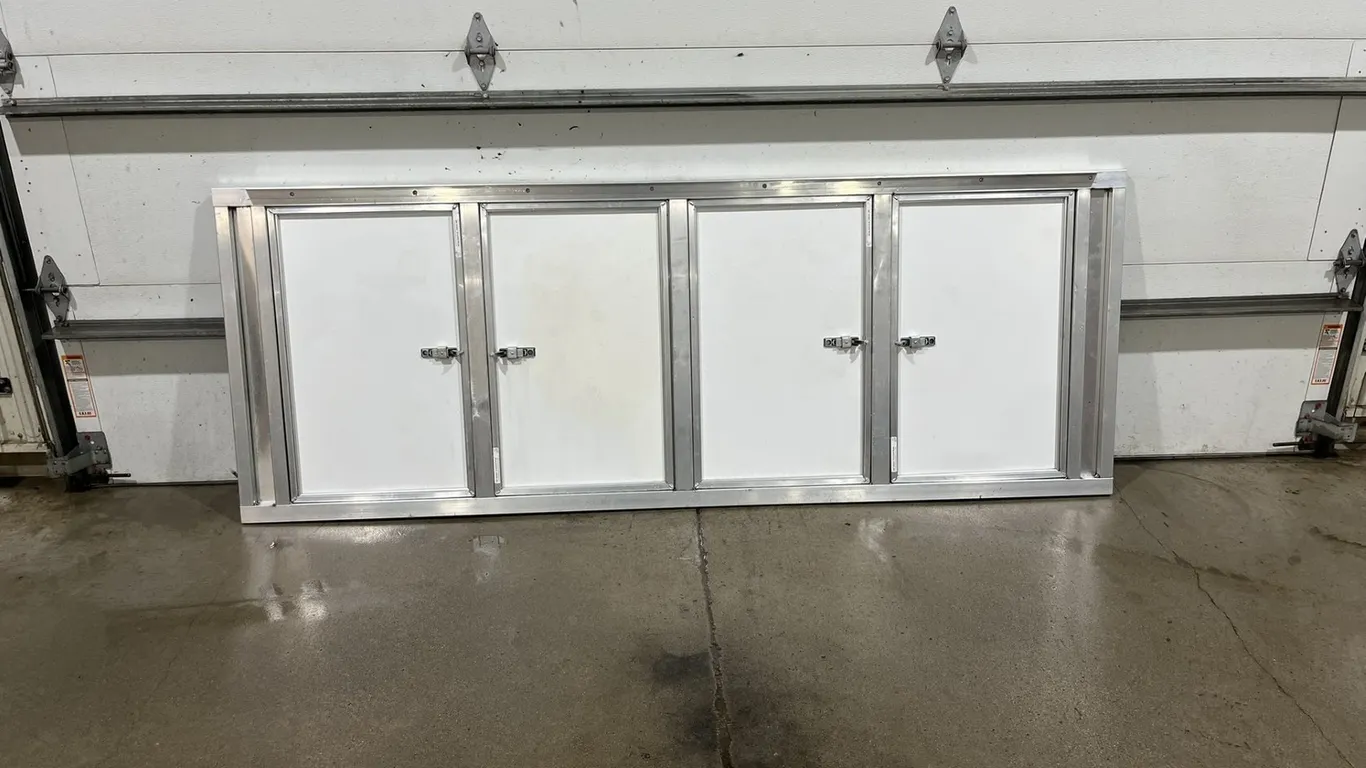 Enclosed Trailer Cabinet Front w/Doors 96 3/4" wide x 36" tall