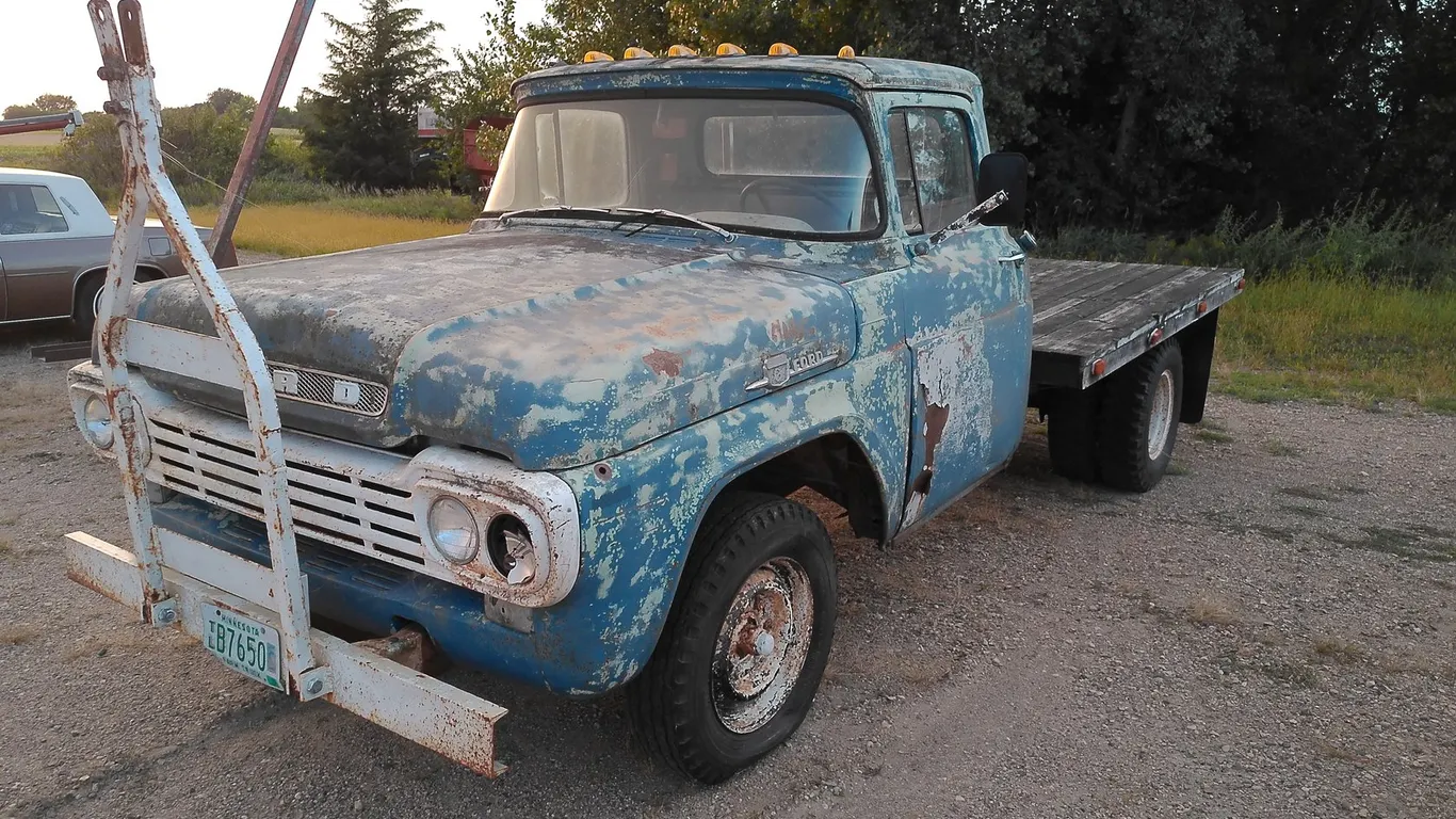 1959 Ford 1 Ton Dually w/Flatbed