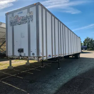 Stoughton 50' Semi-VanTrailer with double rear doors **NO TITLE STORAGE ONLY** Taxable