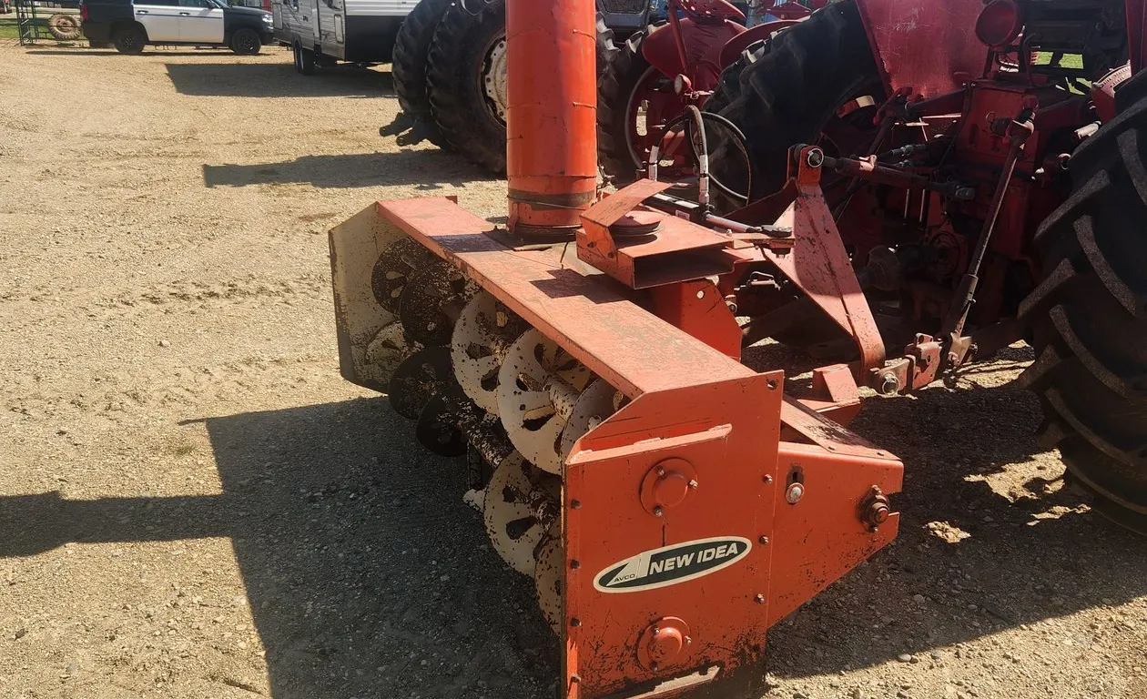 New Idea 7' Double Auger 3pt. Snowblower