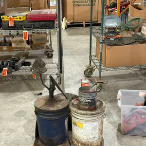 Portable Oil Tray on Wheels