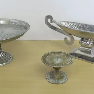 Silver-Tone Serving Pieces
