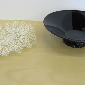 Black Glass Bowl