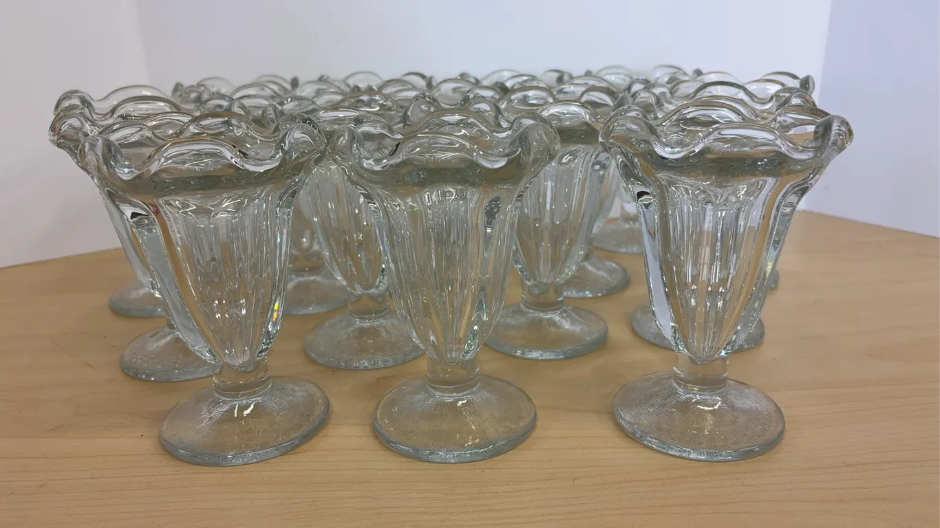 Glass Sundae Cups