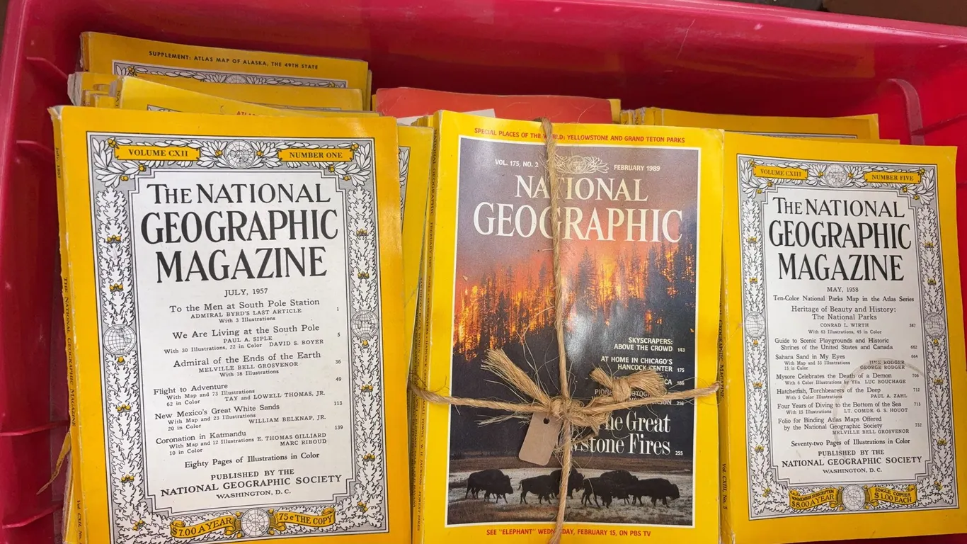 National Geographic Magazines