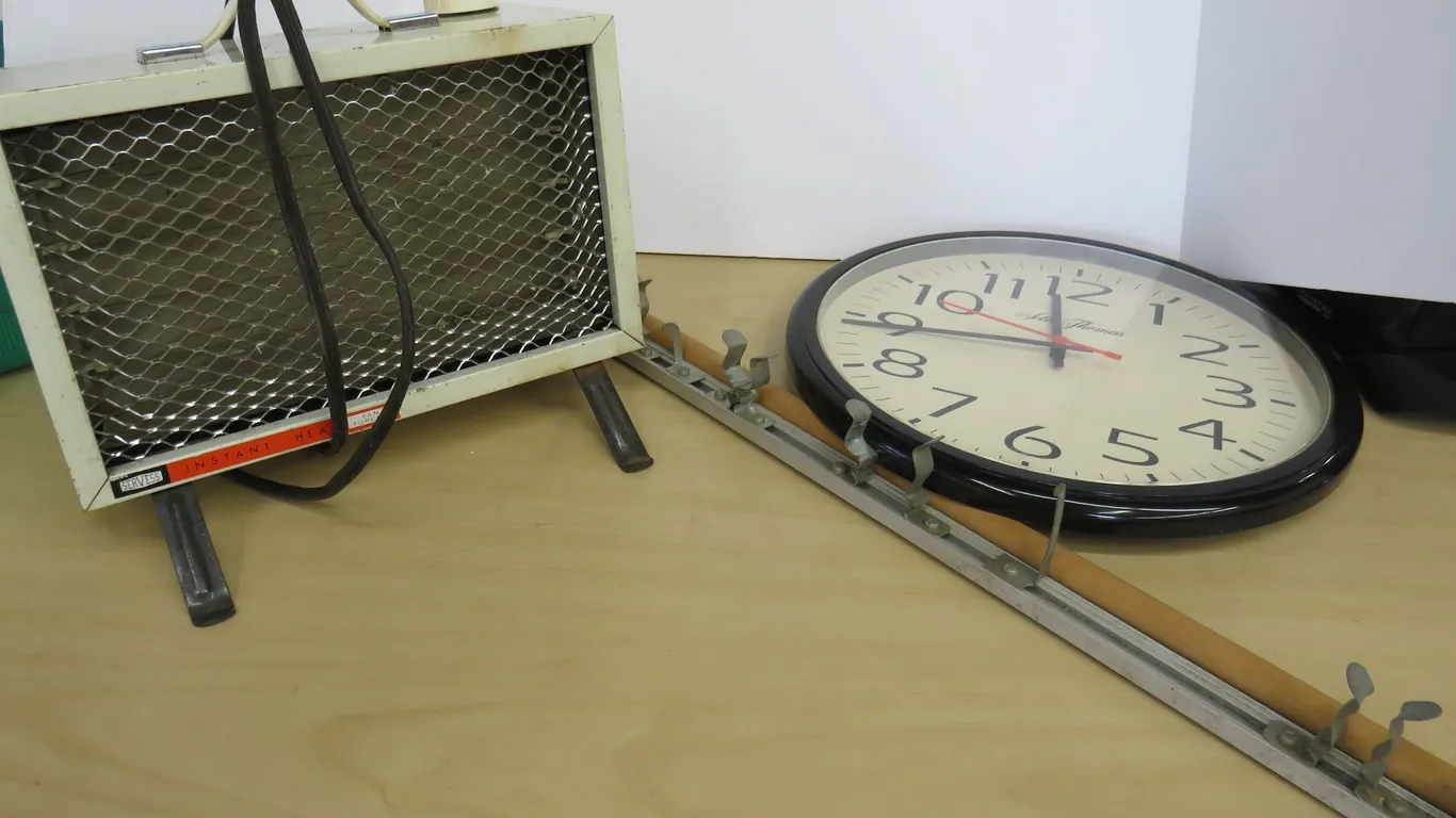Clock, Heater, and More