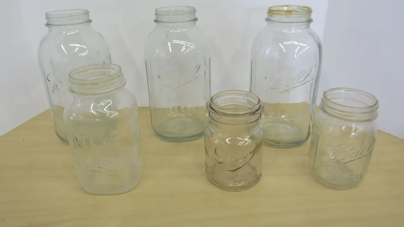 Clear Glass Jars
