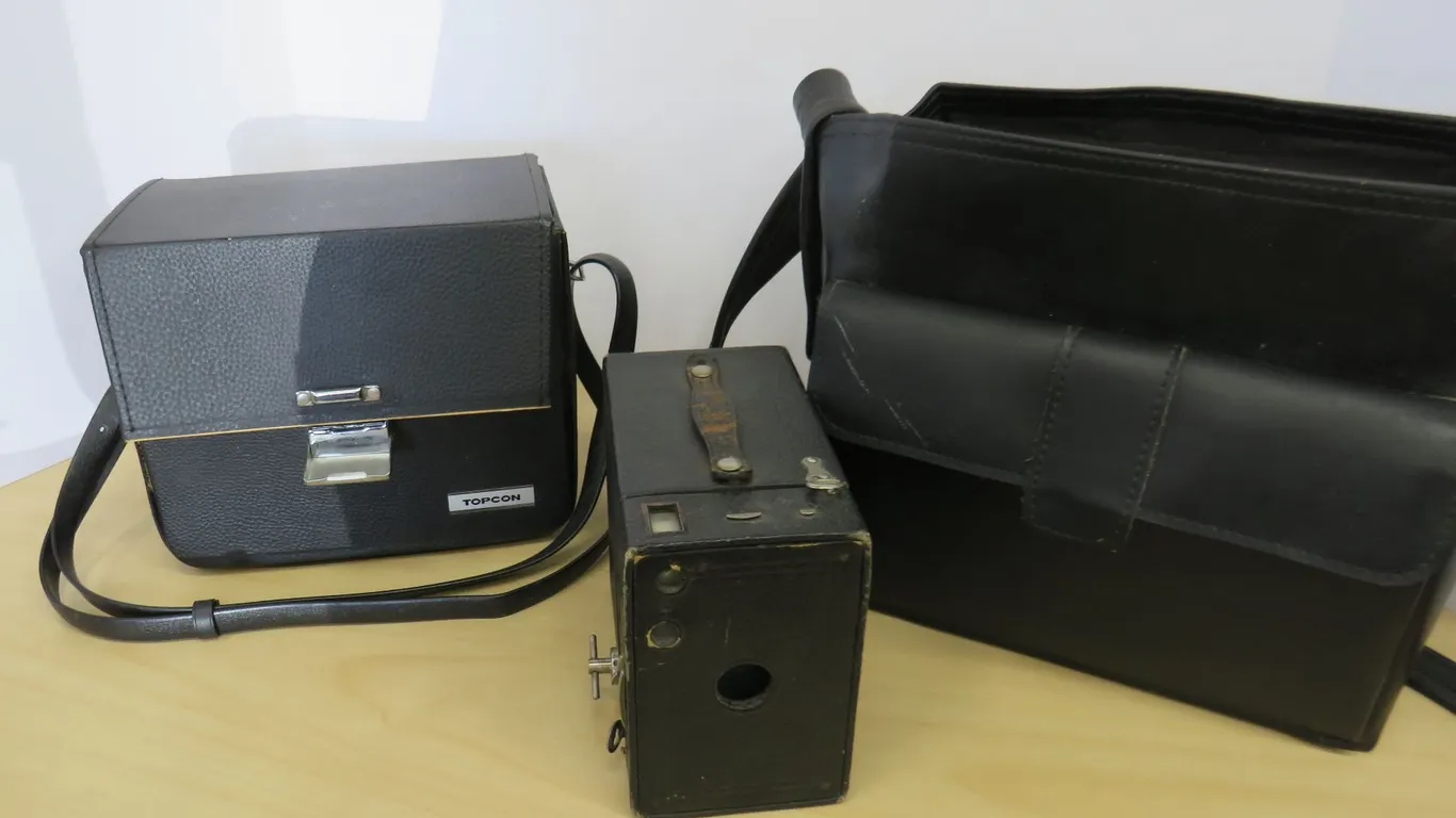 Vintage Camera and Camera Bags