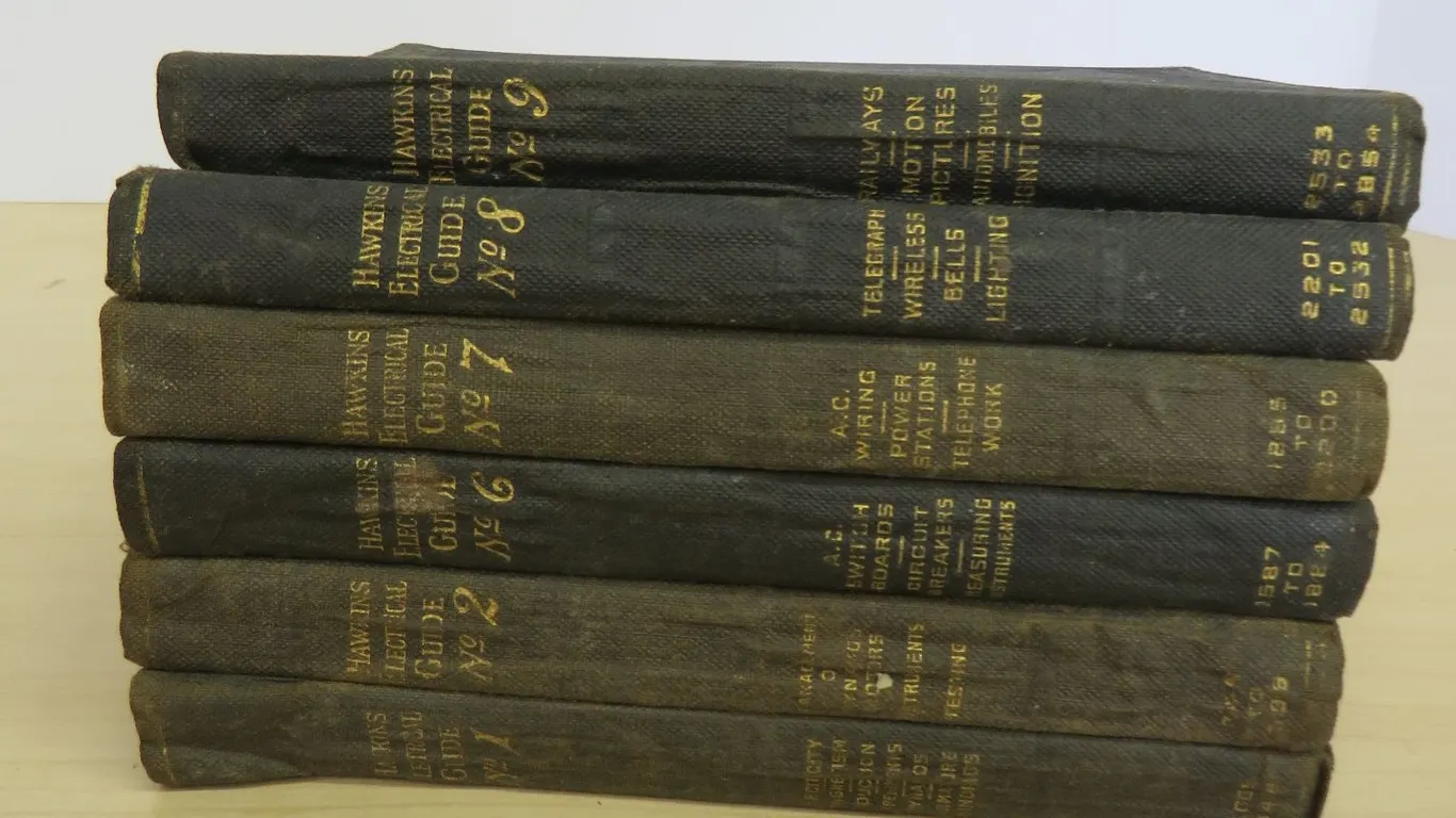 Vintage Electrical Books