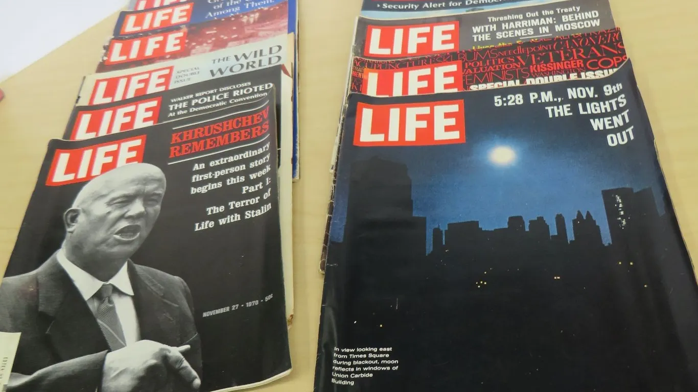 Vintage Life Magazines
