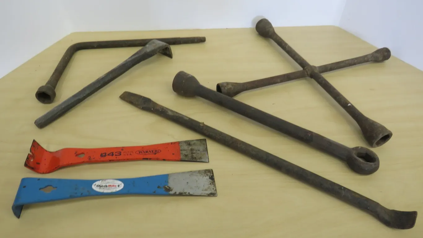 Pry Bars and Lug Wrenches