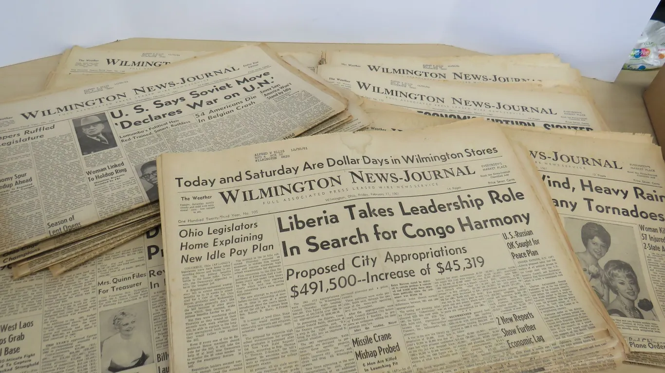 Vintage Newspapers