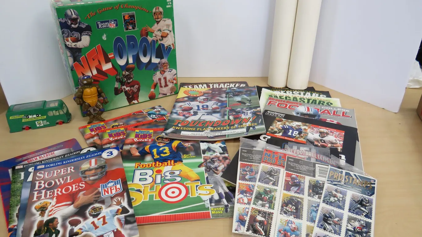 Vintage Toys and Poster