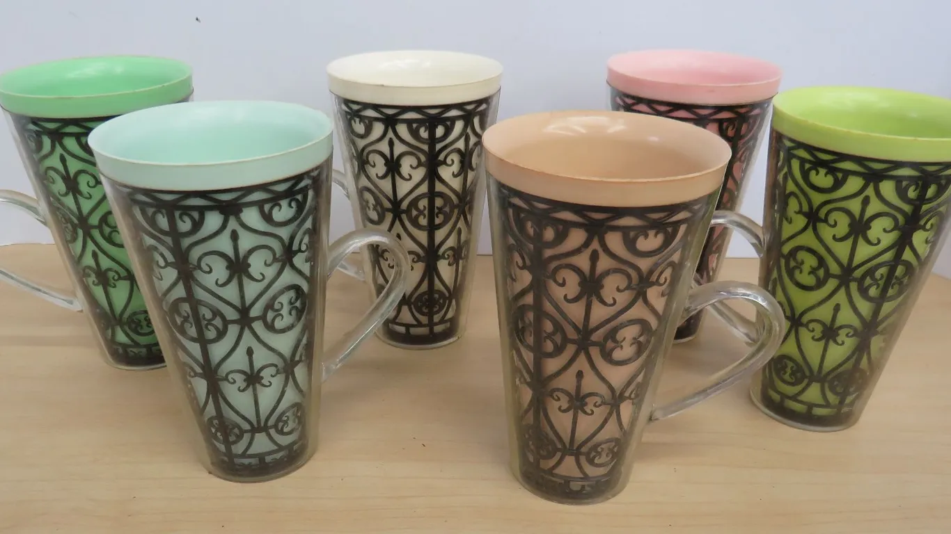 Vintage Insulated Mugs