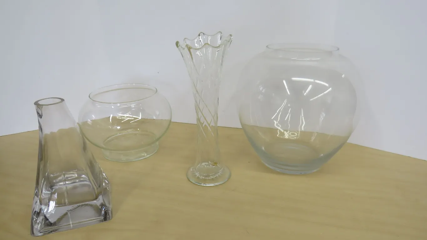 Glass Vases and Bowls
