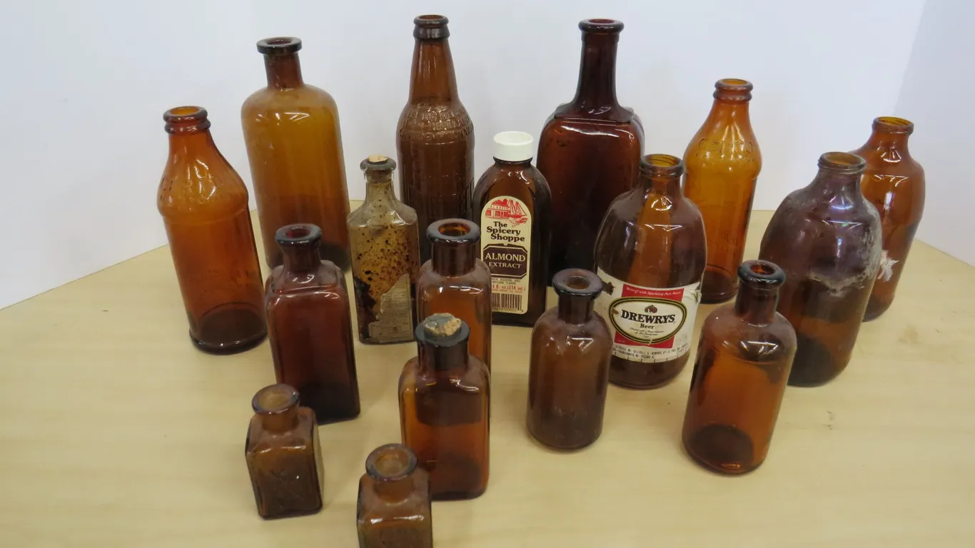 Brown Glass Bottles