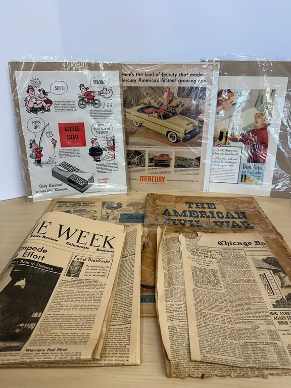 Vintage Newspapers