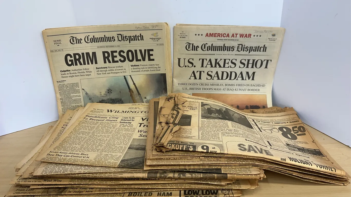 Vintage Newspapers