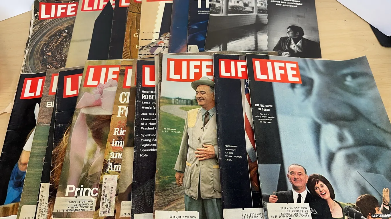Vintage Life Magazines