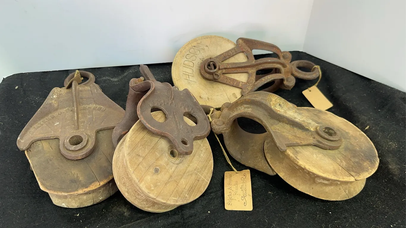 Vintage Pulleys