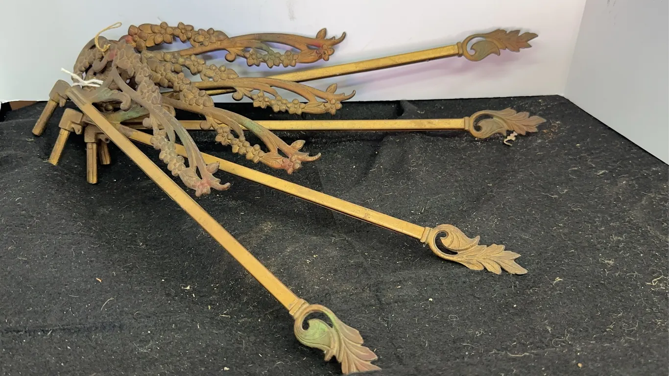 Vintage Curtain Arms