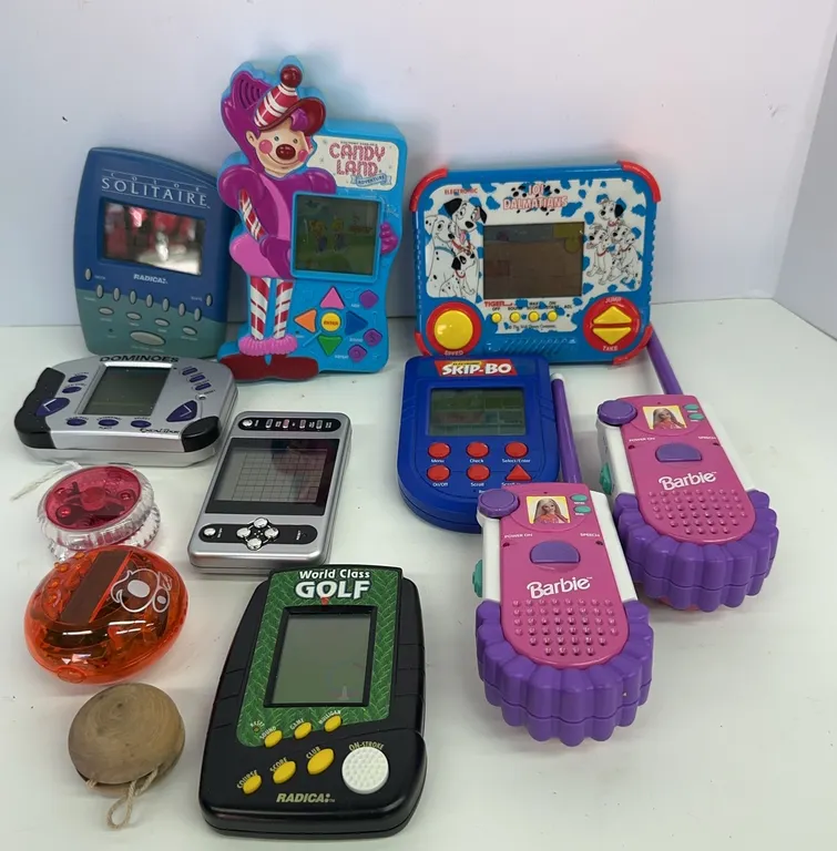Handheld Games and Yo-Yos