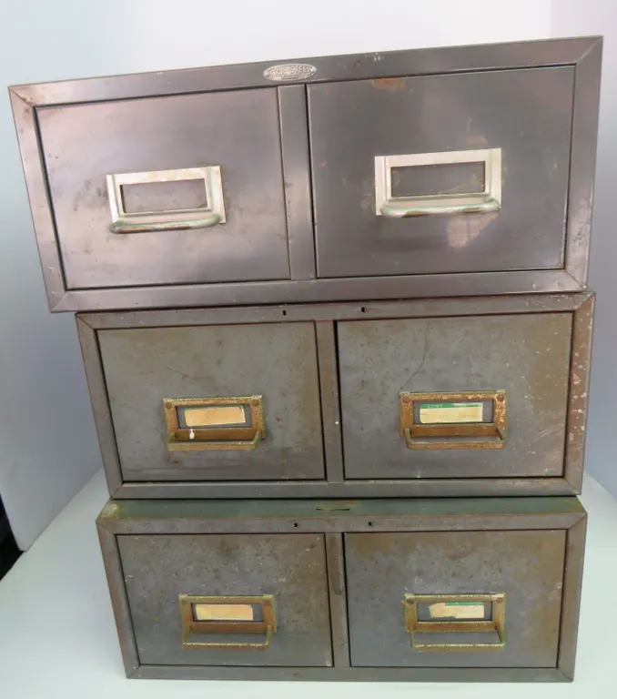 Metal File Boxes/Drawers