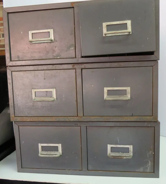 Metal File Boxes/Drawers