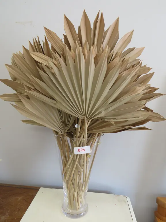 Vase of Dried Leaves