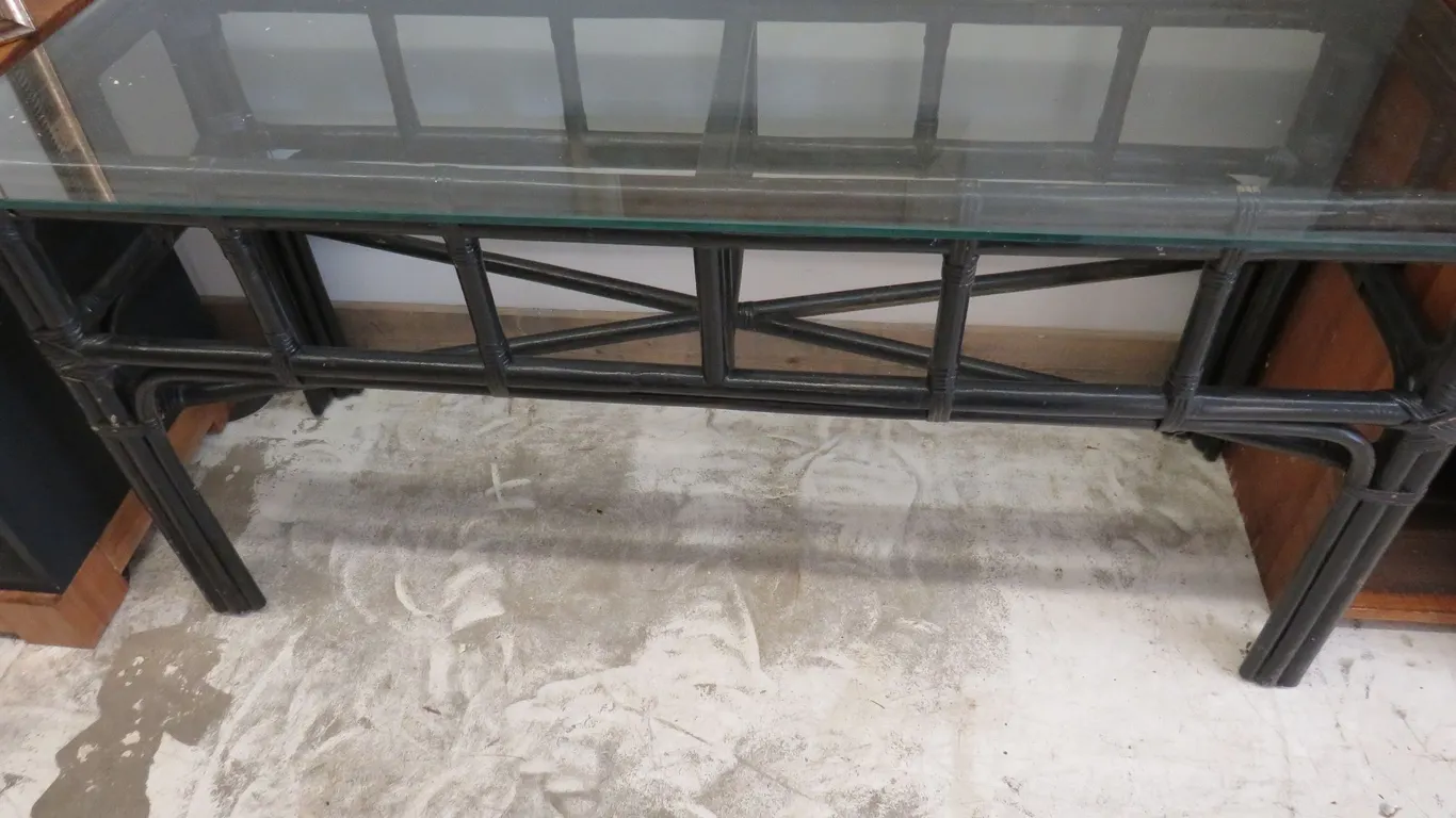 Glass Top Table