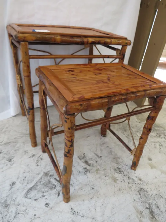 Rattan Nesting Tables