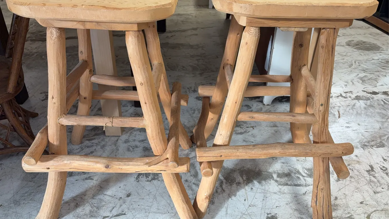 Rustic Stools