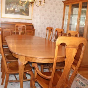 Richardson Brothers Company Oak Dining Set