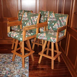 Billiards Swivel Bar Stools