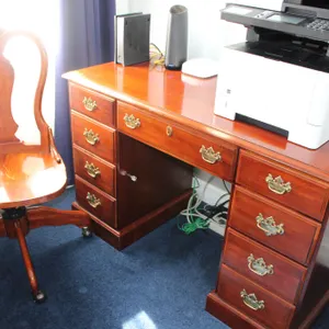 Colonial Cherry Executive Desk & Chair