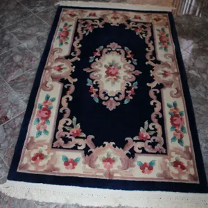 Chinese Kansu Hand Made Wool Rug