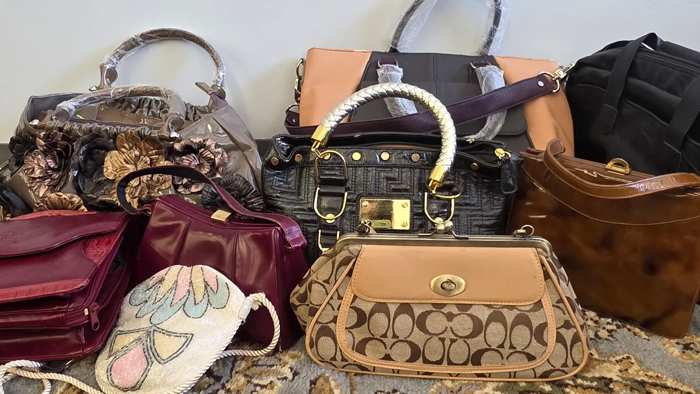 Large Lot of Handbags