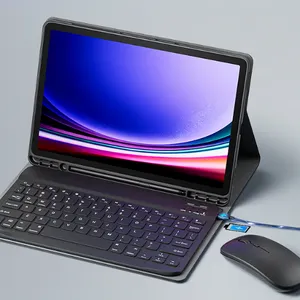 Case Keyboard for Samsung Galaxy Tab  - Mouse and Magnetic Keyboard, Slim Case with S Pen Holder