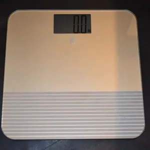 Conair Battery Digital Scale 0-400lbs WW333 Beige Stripe Weight Watchers