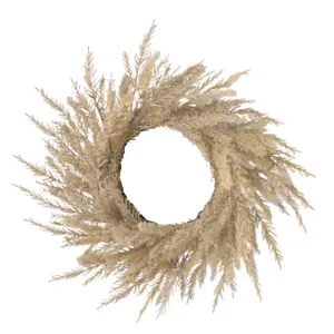 Room Essentials Grass Mini Wreath New