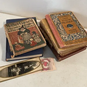 Antique & Vintage School Books, McGuffey Readers & Coshocton Ohio Ephemera