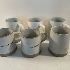 Hearth & Hand with Magnolia Stoneware Coffee Mugs – 6 Pieces