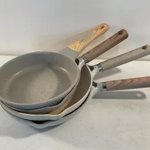 D&W and MasterClass Ceramic Nonstick Frying Pans – 4 Pieces