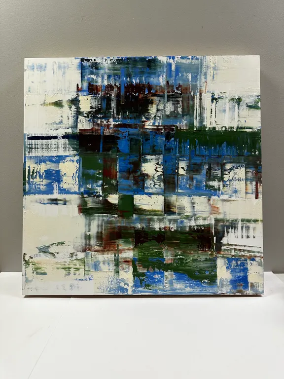 Fabulous Abstract on Board by Judy Friday