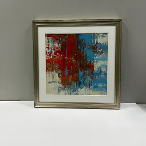 "Red Rust" Oil on Board by Judy Friday