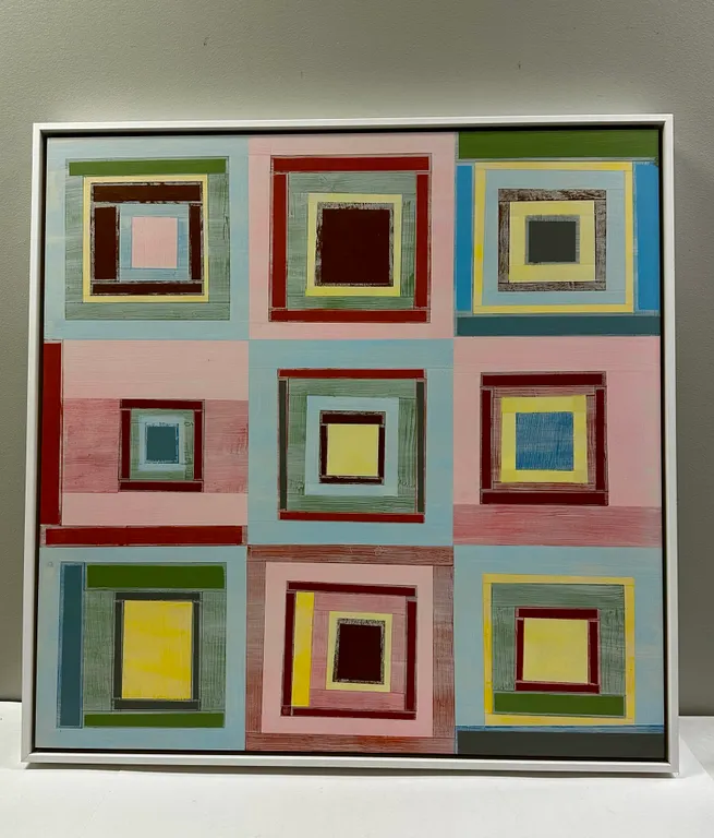 A Vision of Squares in Many Colors
