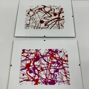 Abstract Drip Paintings