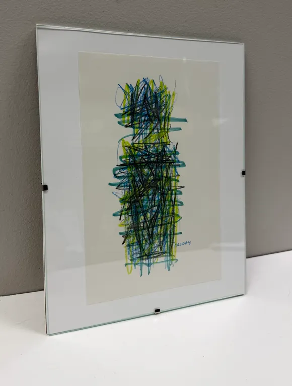 Signed Scribble Art